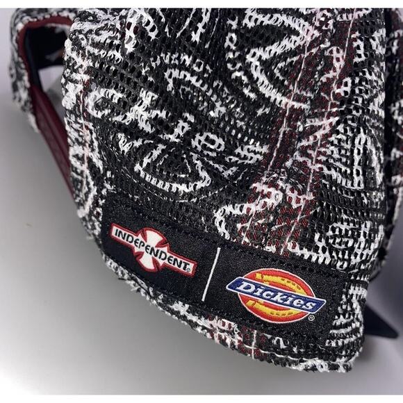 DICKIES x INDEPENDENT Collection Collab Trucker Snap Back Hat - Picture 5 of 6